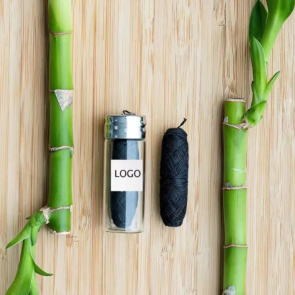 Richsource Organic Biodegradable Charcoal dental floss