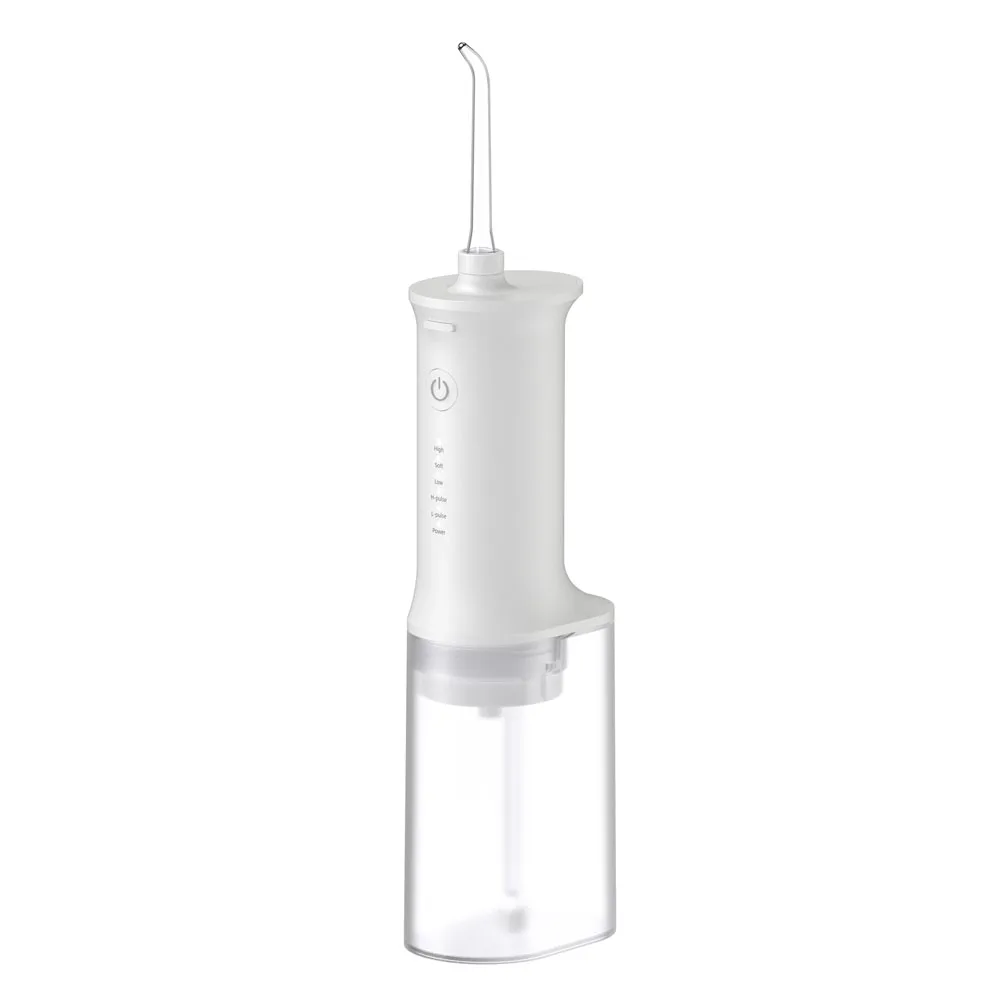 New Design Electric Oral Water Picks Flosser for Traveling dental flosser 230ml with 4 nozzles