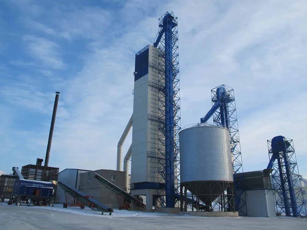 Easy Operation Vertical Type Maize Druer Machine Parboiling Drying Machine Seed Dryer Equipment