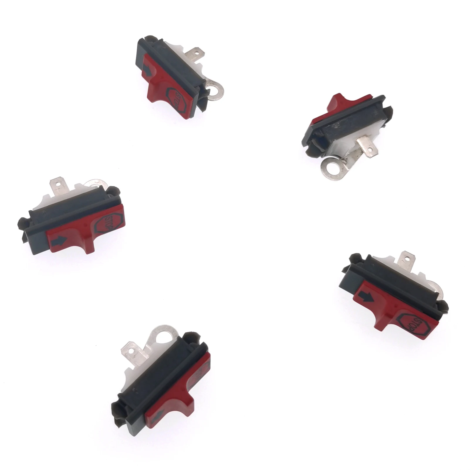 5 Pieces Chainsaw On/off Stop Kill Switch for HUSQVARNA 395 394 345 340 336 288 281 272XP 272 268 266 61 36 41 50 51 55 Rancher