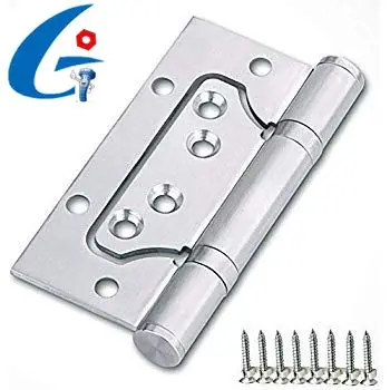 Stainless steel 2BB furniture accessories door non-mortise hinge for interior doors window Shutter hinges