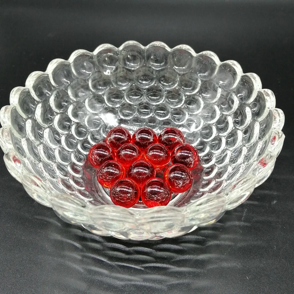 big discount round glass ball for toy wholesale glass bead for decorating firepit