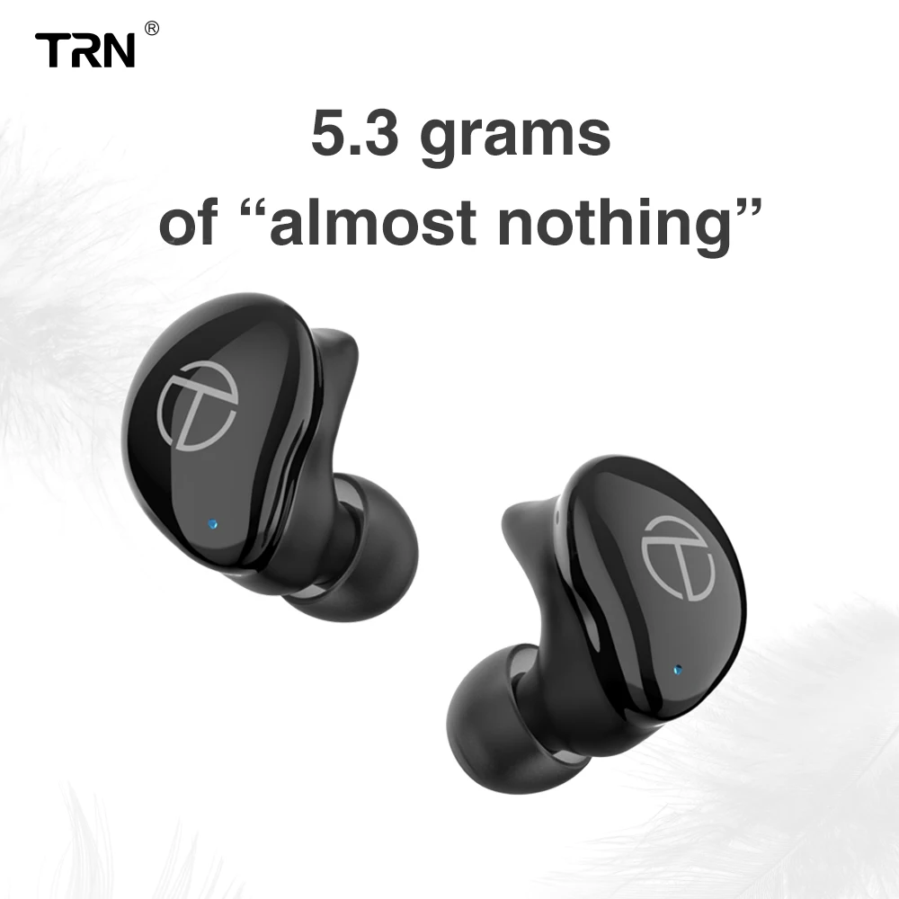 TRN T200 Aptx/AAC/SBC V5.0 BT TWS Hybrid DriversEarphone E arbuds