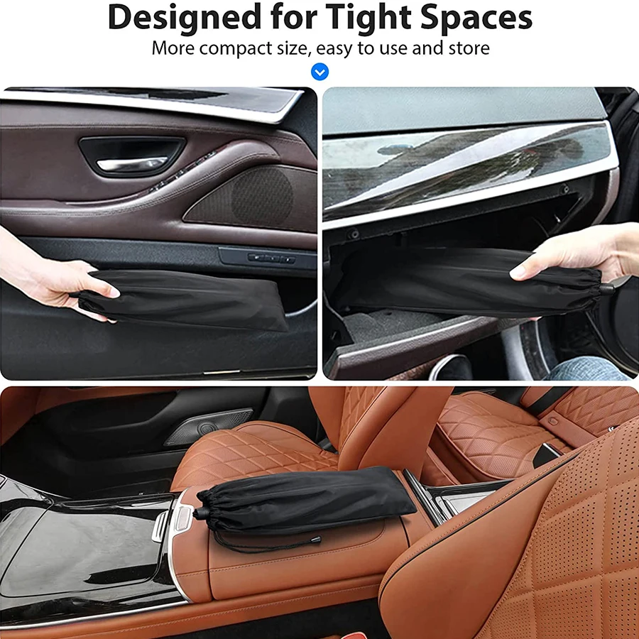 New Upgraded 190T Front Windshield Window Sun Shade Visor Heat Insulated Folding Umbrella Cover For Car SUV Universal