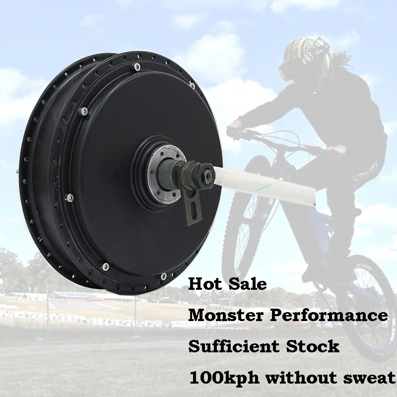  QS/SIA 17/18/19inch 3000W 205 50H V3TI 650RPM 3/4/5T Spoke Wheel Hub Motor kit for electric bike rear and front