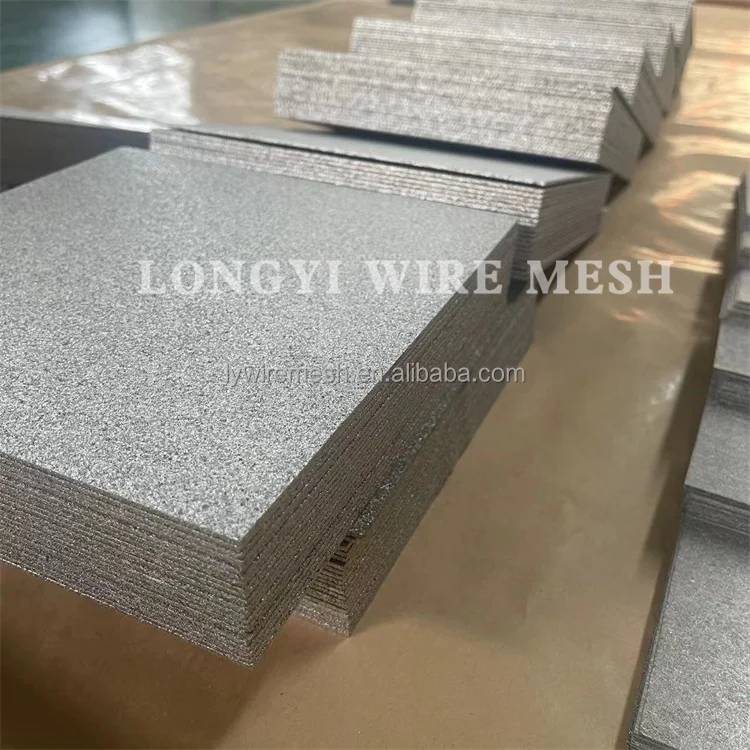 0.7mm-2mm titanium foam grade 2 sintered porous titanium ti foam