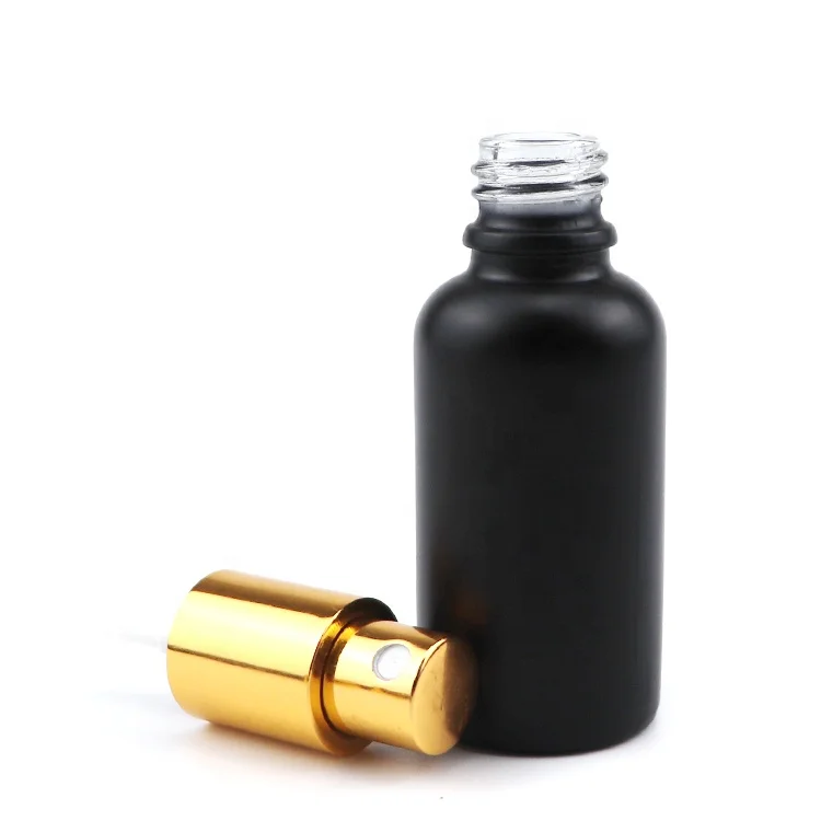 1oz empty coloured cosmetic crystal color container 30ml quality perfume rounded colored black bottles 30 ml spray bottle glass