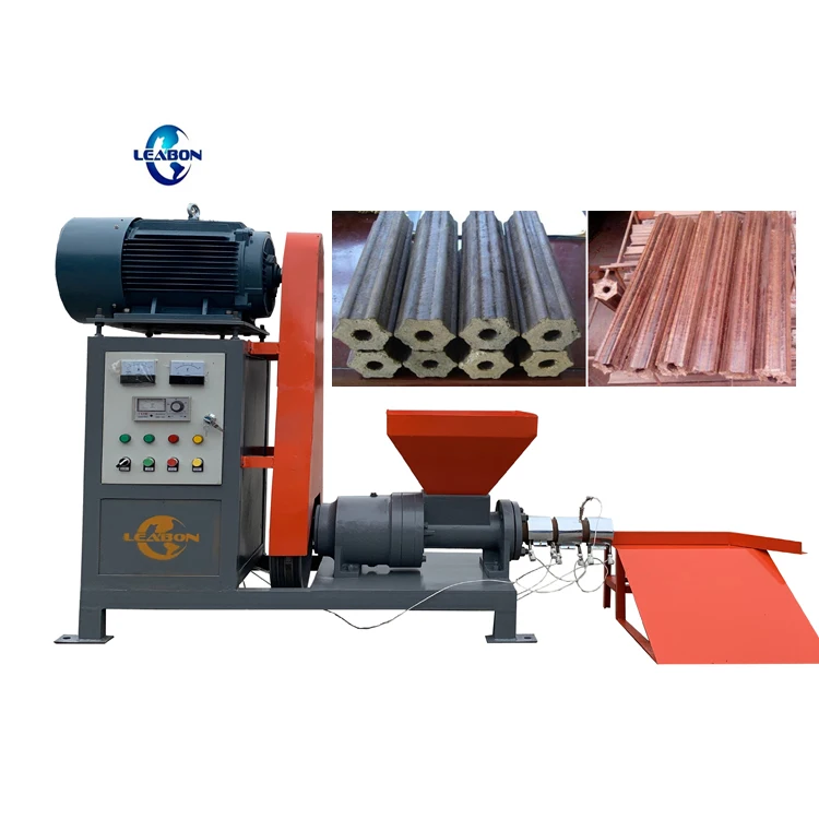 Good Quality Fire Wood Agro Waste Screw Press Wood Biomass Sawdust Briquette Machine