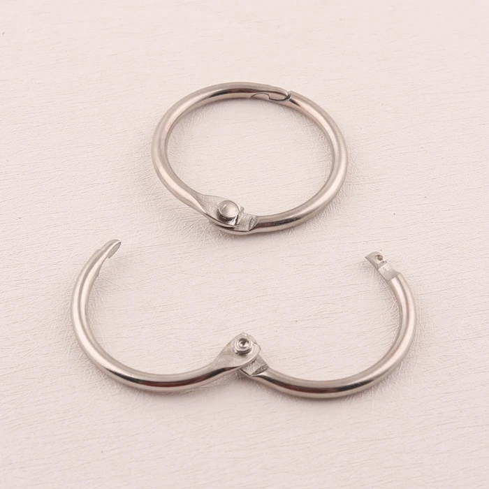 hot sale 1 inch metal book binder ring stationery binding ring