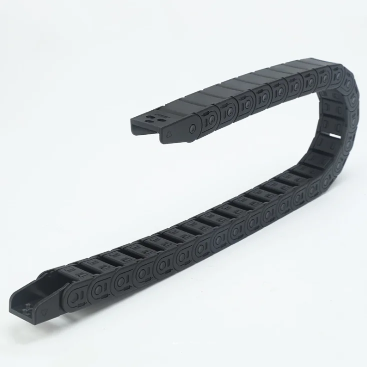 
T15 series Mini 15*15 mm inner size wire carrier plastic nylon PA66 towline cable drag chain 