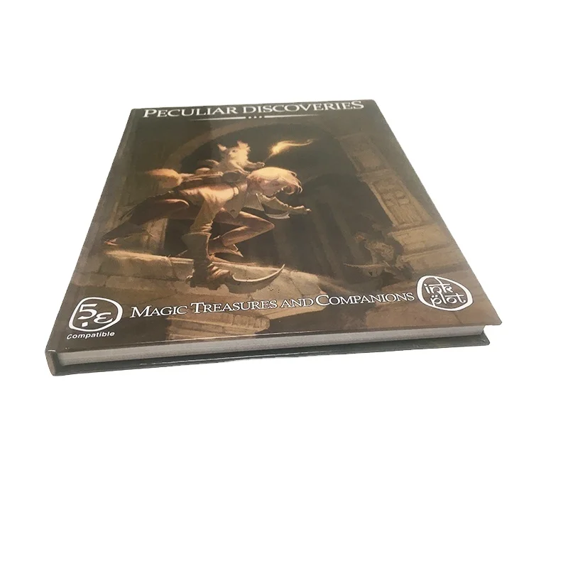 Hardback Book Printing Custom Print Luxury Hardcover Book Printed With color sprayed edge