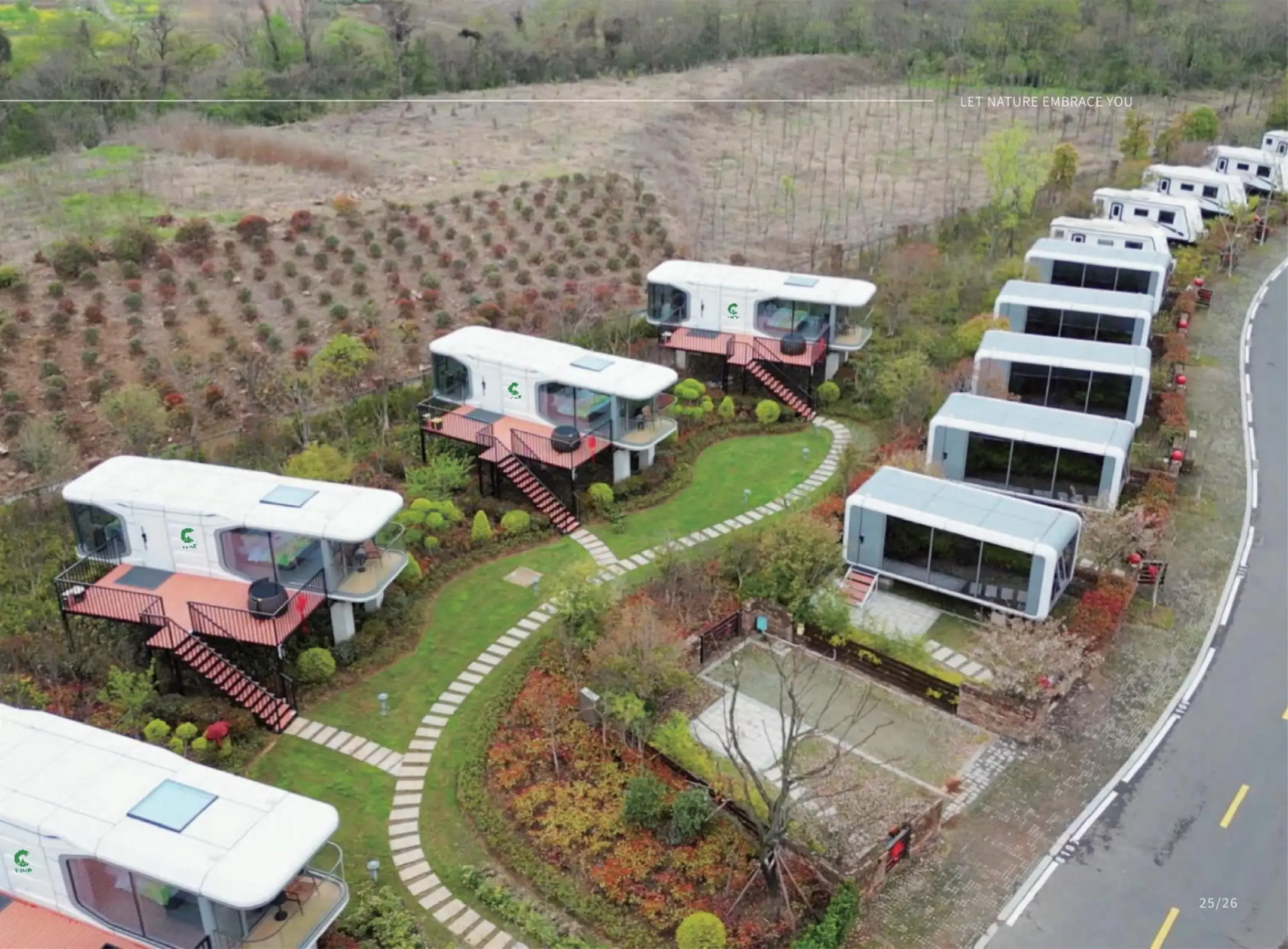 Космическая капсула гостиничная квартира 1 спальня кухня ванная комната одна гостиная Терраса