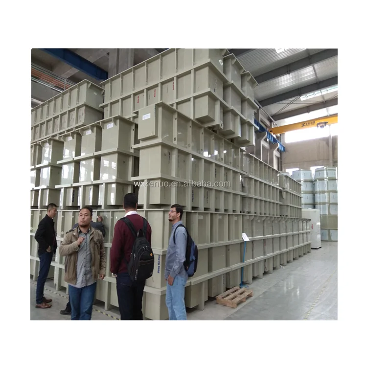 Customized zinc galvanizing bath  zinc electroplating pot pp pvc plating tank