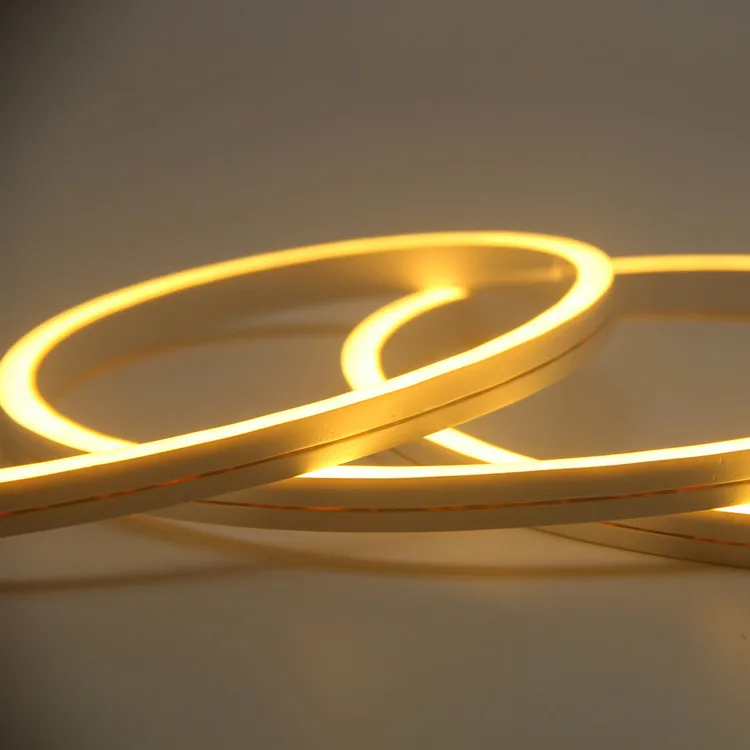 5x8mm 5m 12V 24V silicone extruded UV-resistant IP67 waterproof LED neon flex rope light for outdoor use