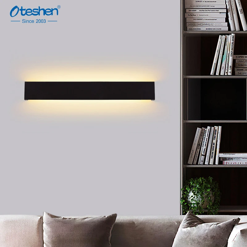 Warm White LED Wall Lamps Aluminum Strip Series Garden Lighting Aluminum Base LED Wall Lighting