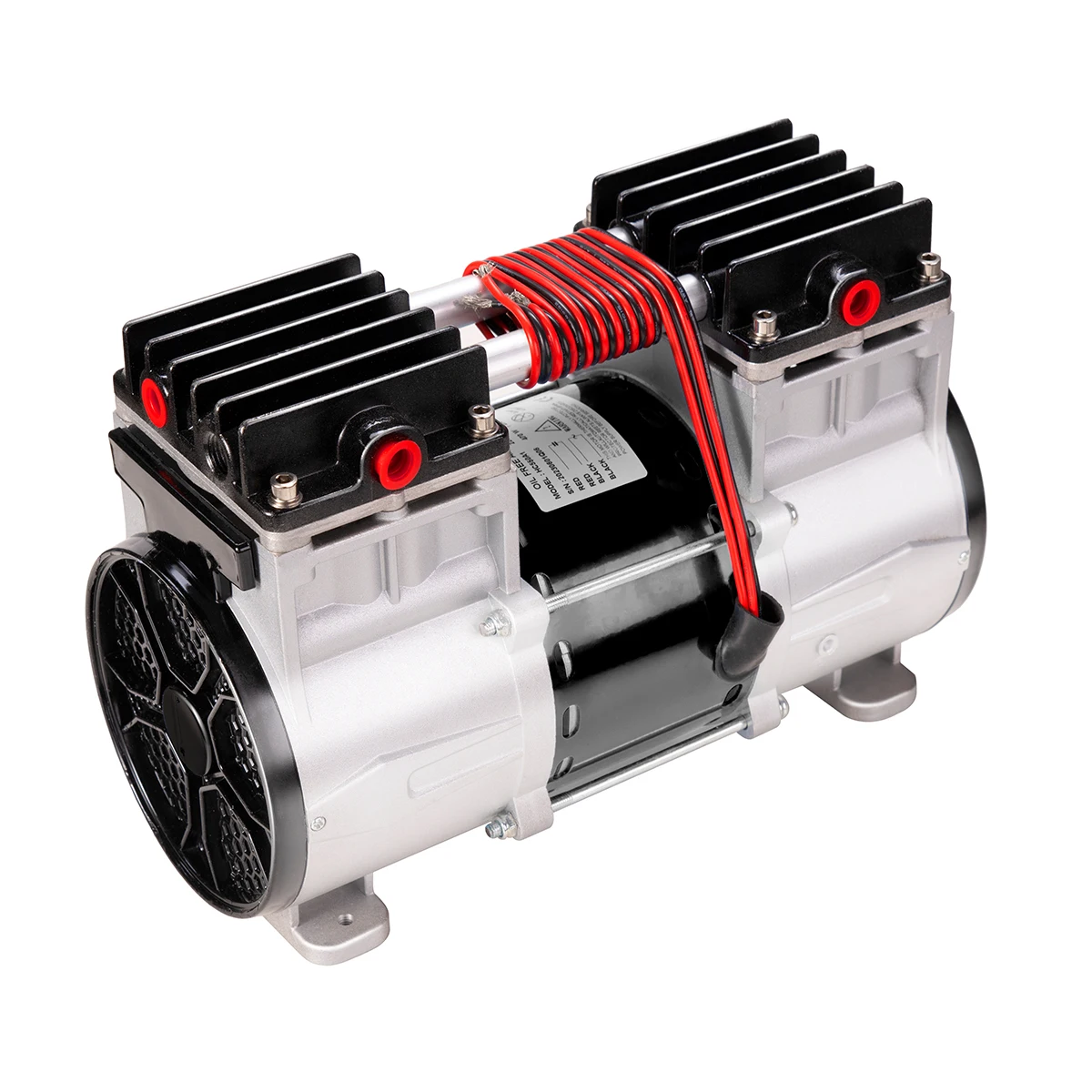 New design 1HP air compressor oil free small compressor 650W double cylinder air compressor for dental chair