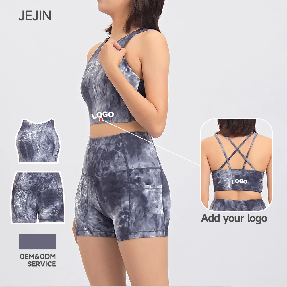 Workout Clothing Ropa de yoga Black Activewear Outfit Fitness Woman Yoga Set Crop Top Set Gym Fitness Sets