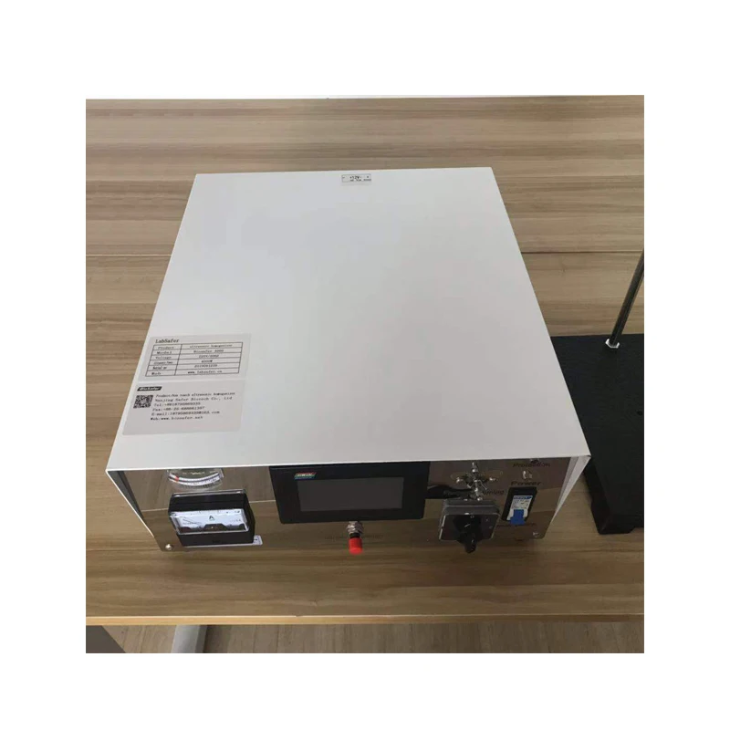 Biosafer1000 Ultrasonic homogenizer industrial mixing equipment 20K 3000W homogeneous flooring high pressure homogenizer