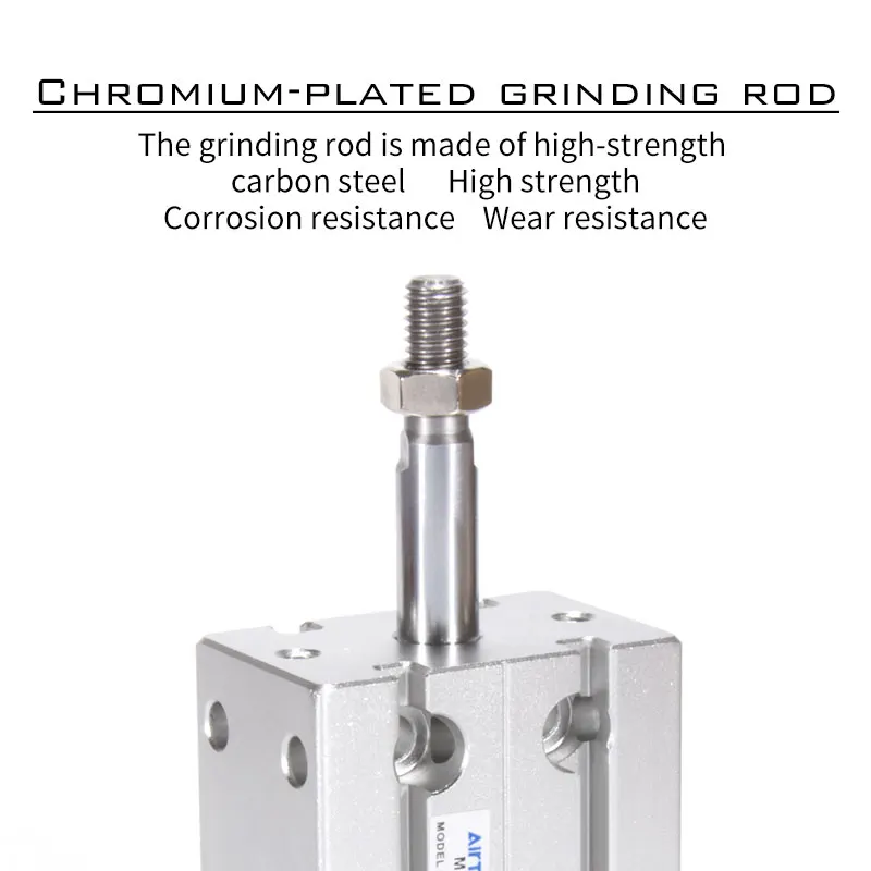 AIRTAC MD16/20*5X10 Multi Position Free Installation Pneumatic Compact Air Cylinder aluminum alloy  pneumatic cylinder