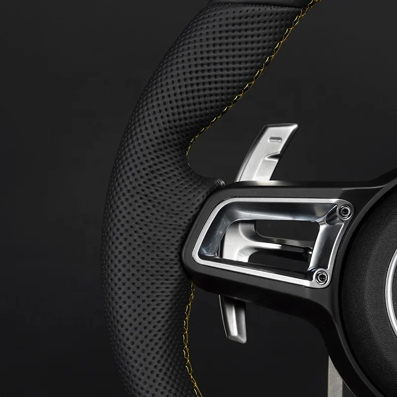 Suitable for Porsche steering wheel modification and upgrading, new carbon fiber steering wheel