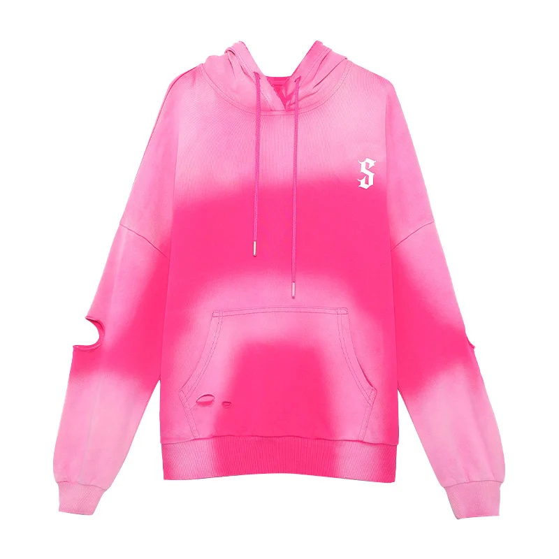 Custom hoodies for women stylish wash oversized hoodie women