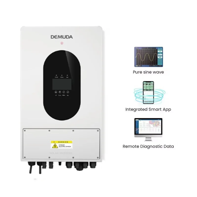 Dc Ac 5kw Off On Grid Tie Solar Hybrid Inverter 48vdc 5kv Solar Panel Invert Dual mppt Hybrid Parallel Inverter without Battery