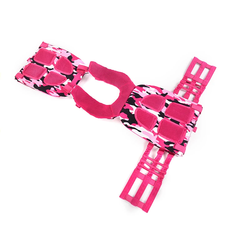 new style waterproof small size protective plate carrier weight vest fashion fitness gym pink  vest