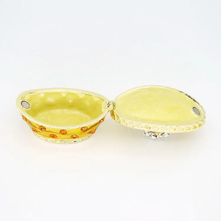 Chinese Style Gift Fengshui Decoration Gold Ingot Trinket Box Home Accessories Decoration