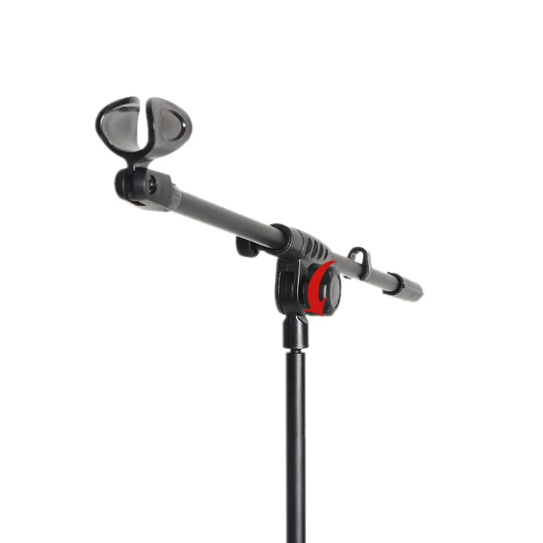 High quality Professional tripod adjustable floor microphone stand for Radio Broadcasting Studio