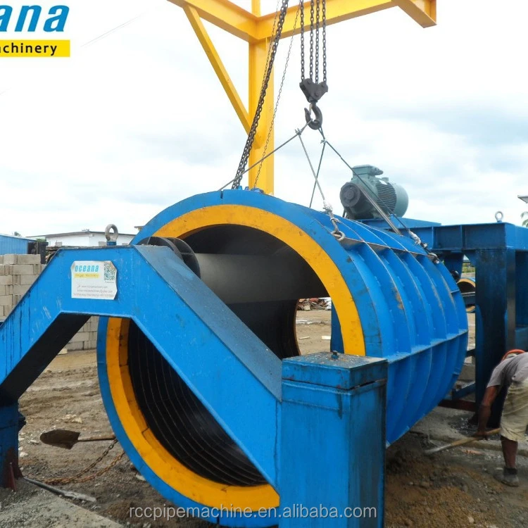 Suspension Roller Concrete Pipe Making Machine for 3m diameter concrete pipe