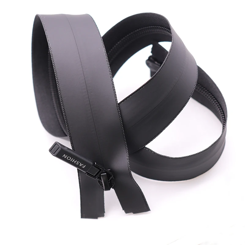 High quality double sided zipper for jackets waterproof zipper 5# open end waterproof zipper for Mountaineering wear