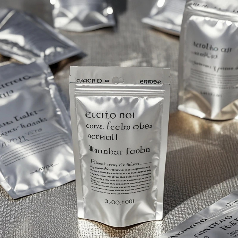 China Factory 3 Sides Mylar Bags Aluminum Foil Bag Plastic Vacuum Sealer Bag