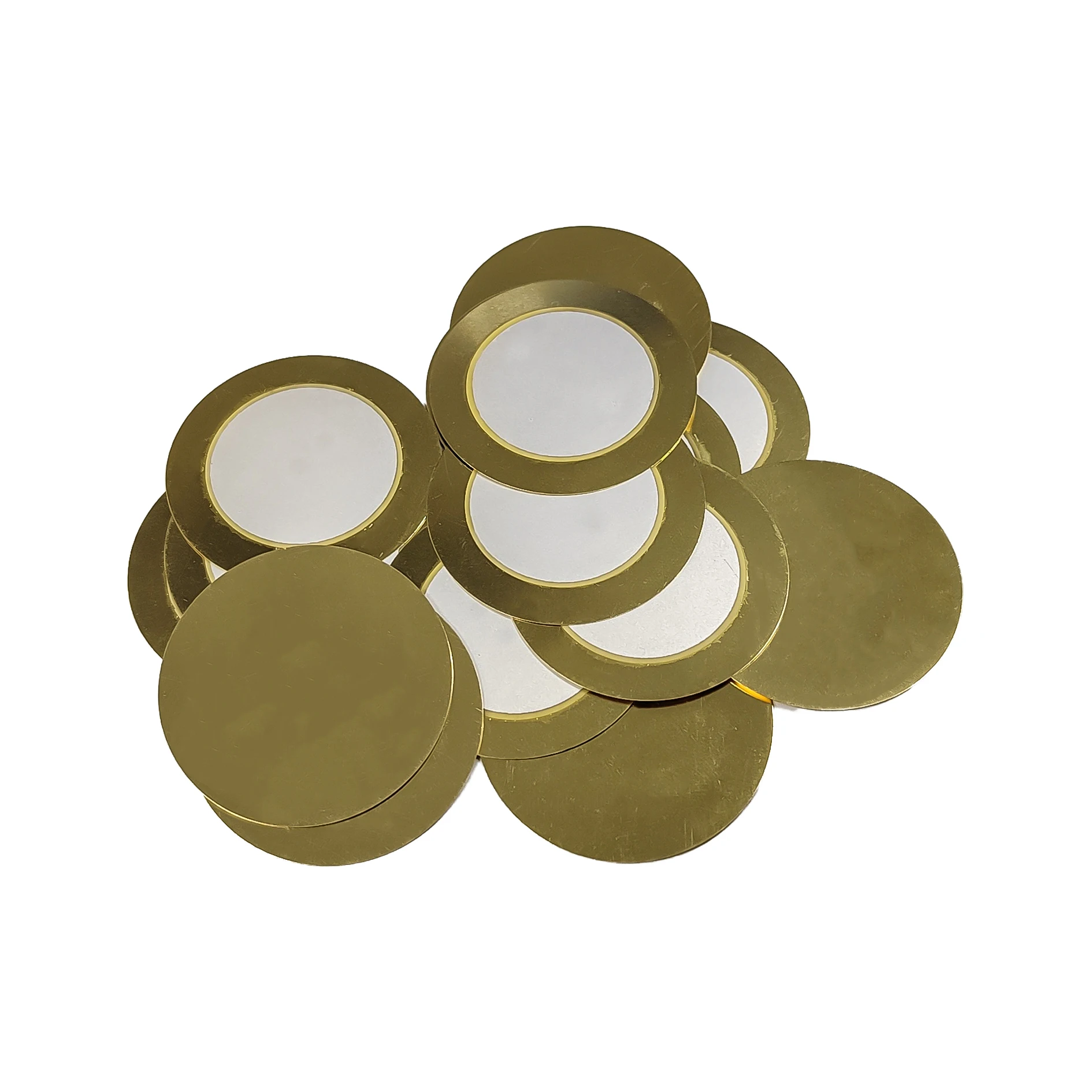 Manufacturer Dia. 35mm Disc Piezo Ceramic Buzzer Copper Sounding piece for Alarm Toys