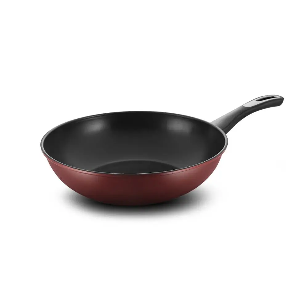 6pcs hot selling carbon steel home kitchen high quality cookware sets non-stick kitchenware.