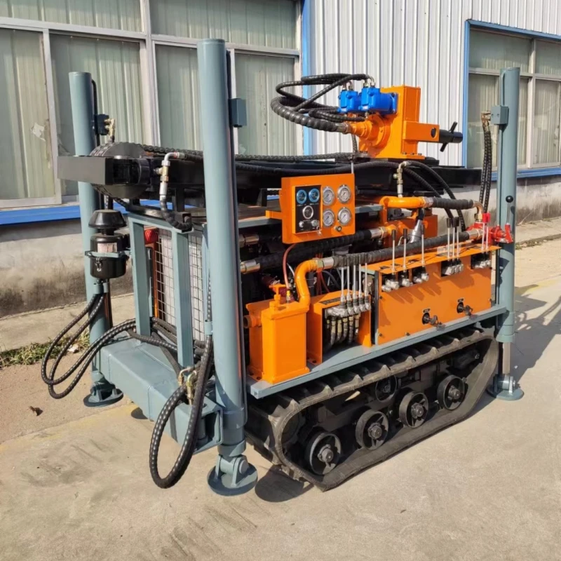 Factory price independent research and development of easily detachable pneumatic drilling rig
