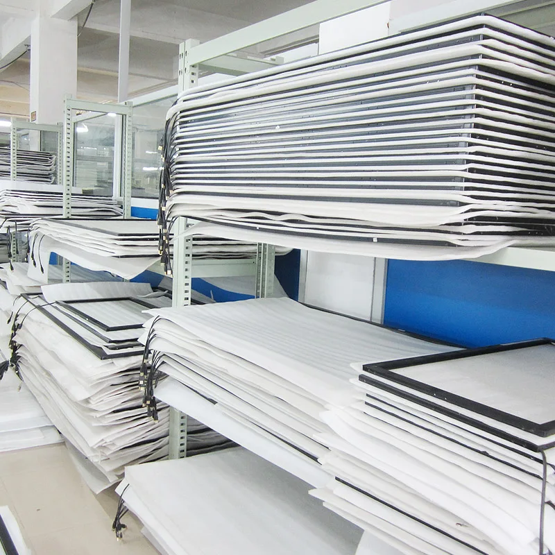 IR multi touch screen frame 21.5 infrared touch overlay kit Infrared multi-point touch panel and glass