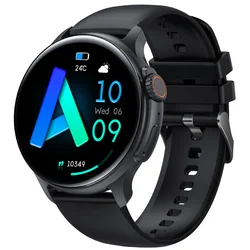 2023 K58 BT Call Outdoor Sport smart watch Style Men Smart watch 1.43 inch Round AMOLED Screen  Fitness Tracker Smartwatch