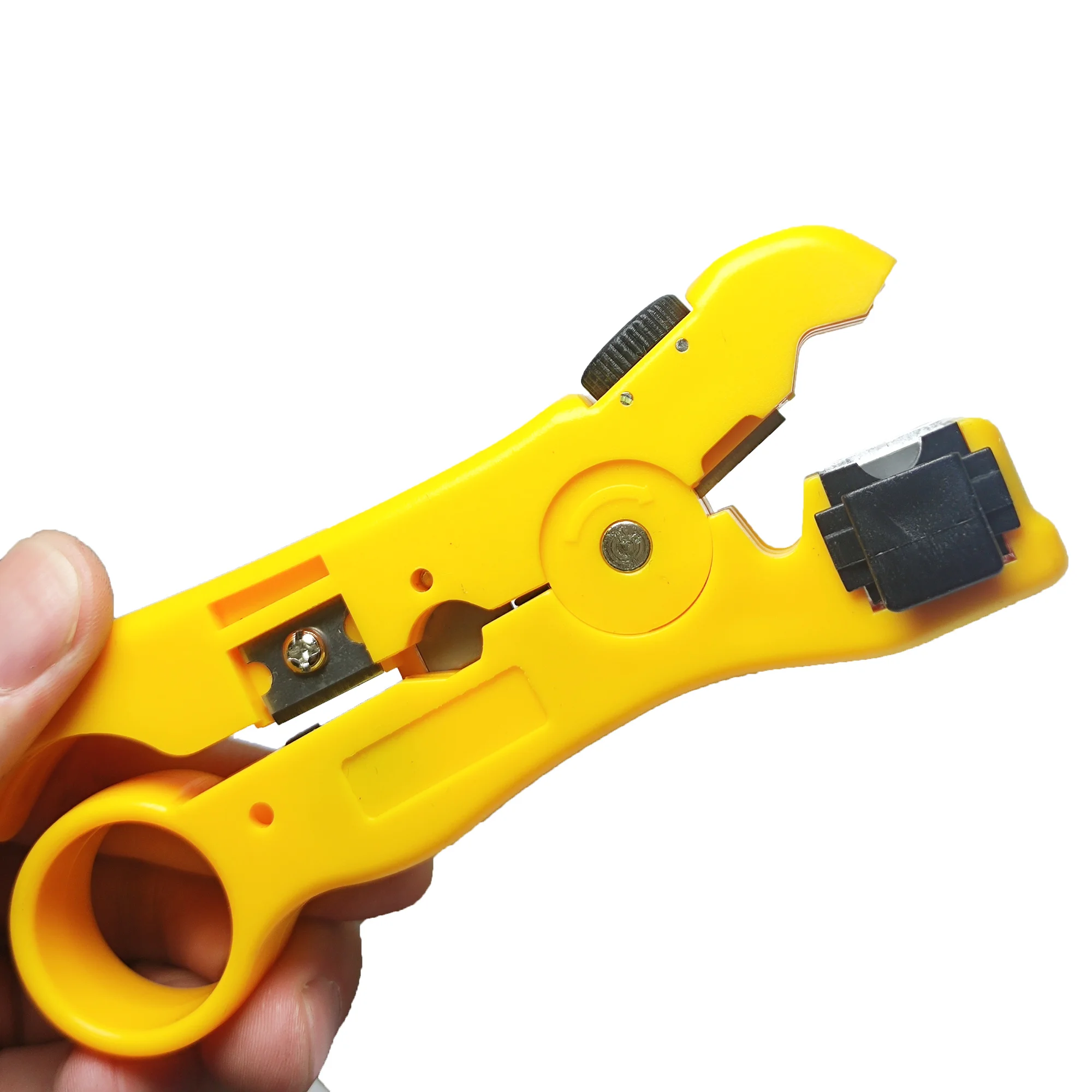 Adjustable Coaxial Stripper Compression Hand Tool Coax Cable Crimpers Strippers Tool For RG59 RG6 RG7 RG11