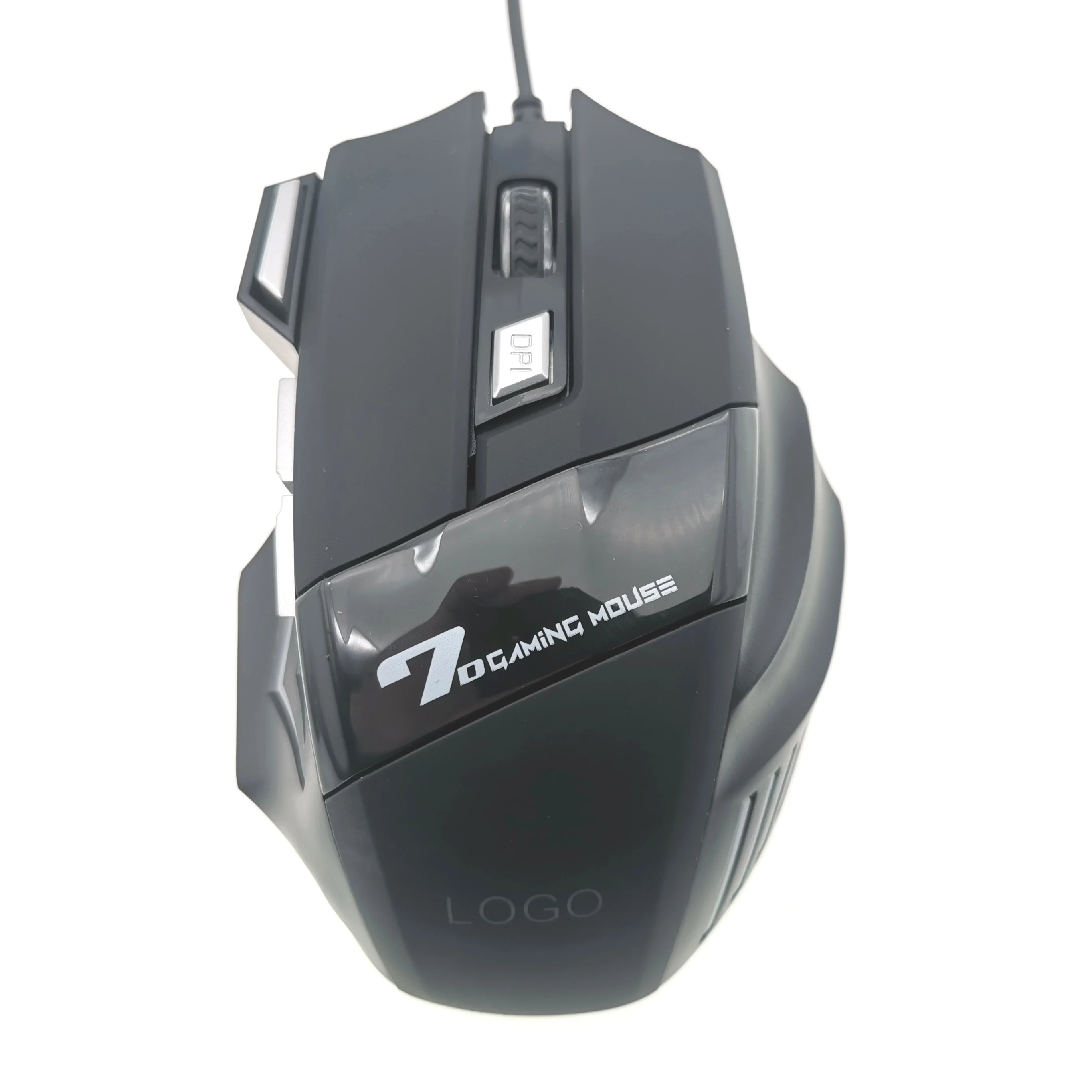 Computer accessories for gamer with keyboard combo DPI switchable 7 Colours wired USB 7D LED RGB gaming mouse for desktop