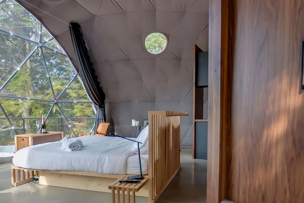 Custom resort tente de luxe glamping tent ball tent geodesic igloo dome houses