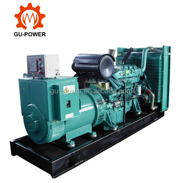 ISO Certificate 640KW Low RPM AC Three Phase Silent Diesel Used Generator