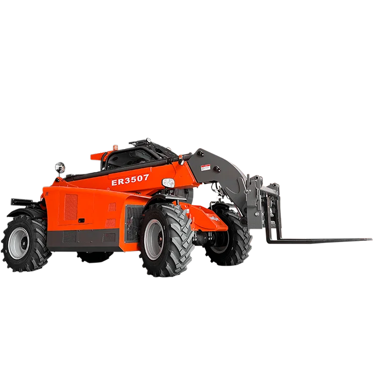 EVERUN Brand Wheel Loader ER3507 3500kg multifunction telehandler diesel farm telescopic forklift loader