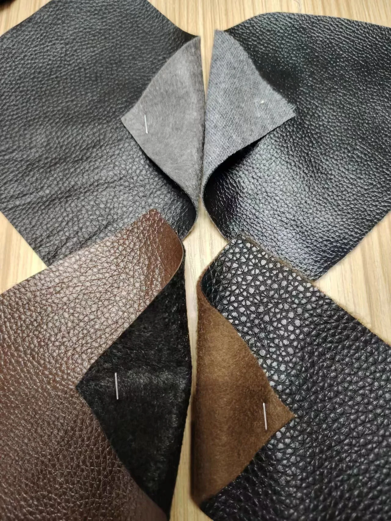 Wholesale Cheap Price PVC Artificial Leather stocklot for sofa in big quantity