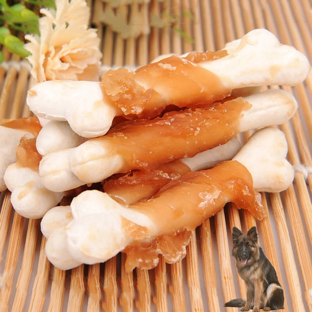 Pet dog snack pack 8 in 1 assorted clean tooth bone Teddy golden molars stick chicken breast