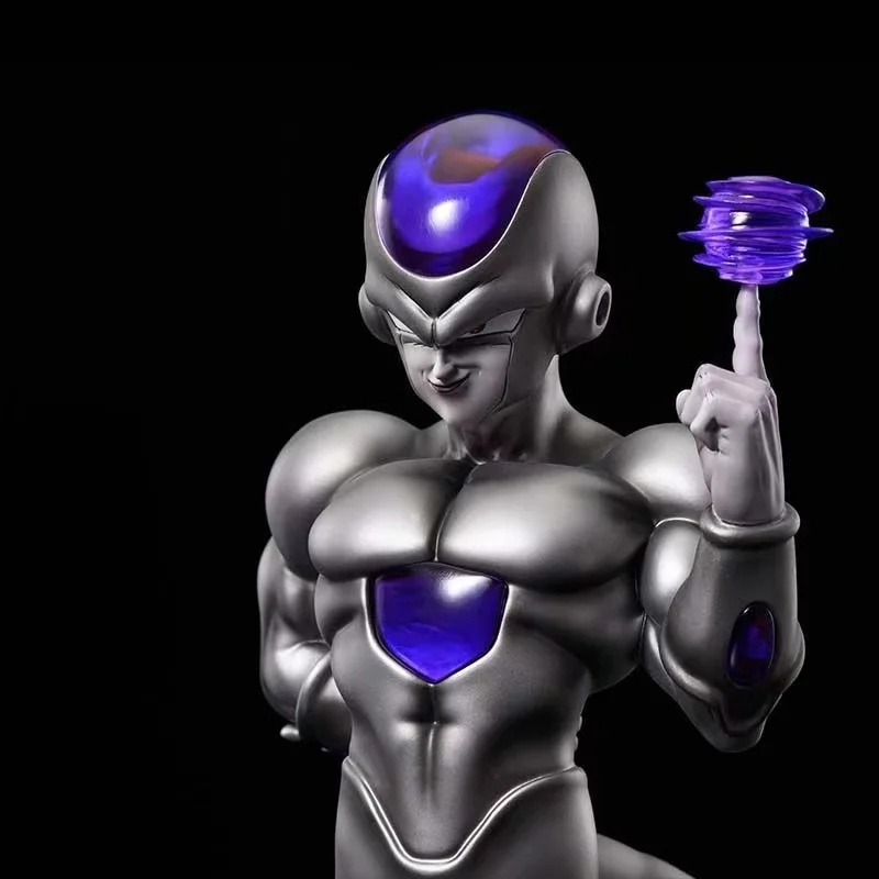 27cm A new form Black gold Frieza anime figure toys Defeat Goku action figure DBZ anime toys