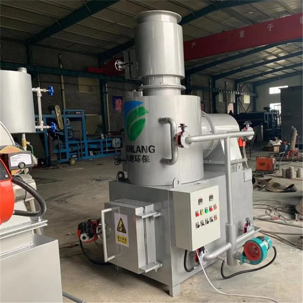 Double chambers waste incinerators for infectious waste health care waste burning treatment