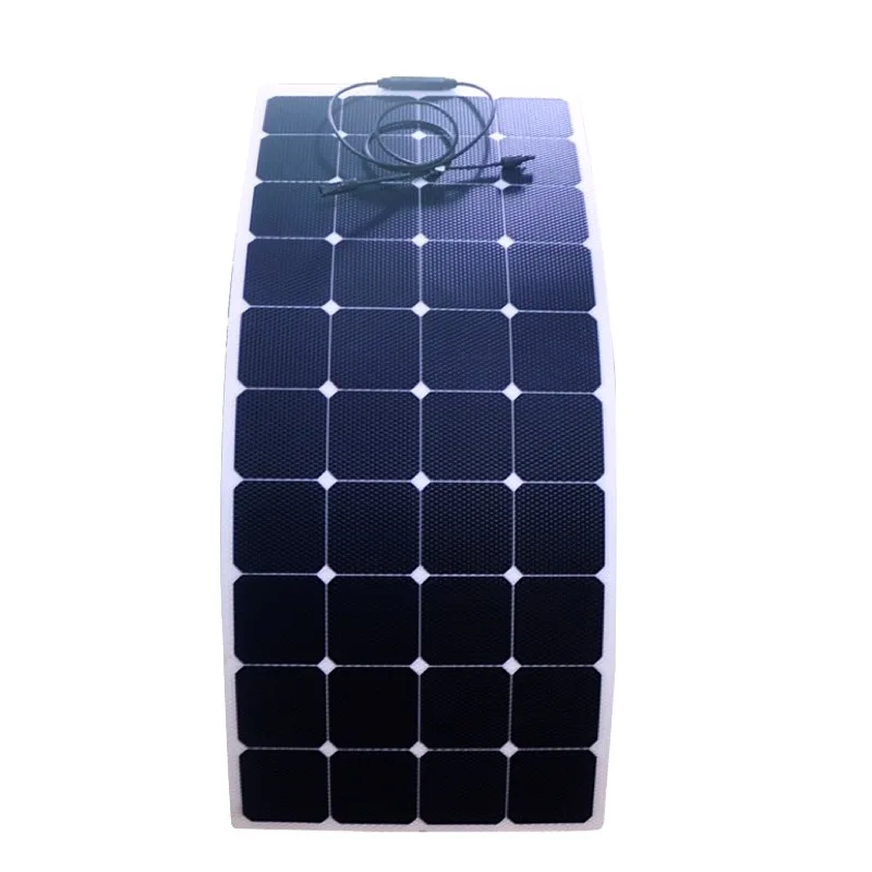 330W 370W 430W Solar Panel Flexible Lightweight Mono PERC Sunman Flexible PV Panel for Solar System flexible solar panels