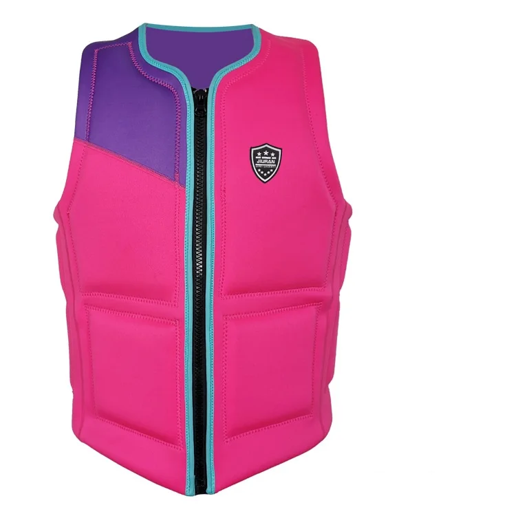 Manufacture supply life jacket premium custom logo neoprene life jacket