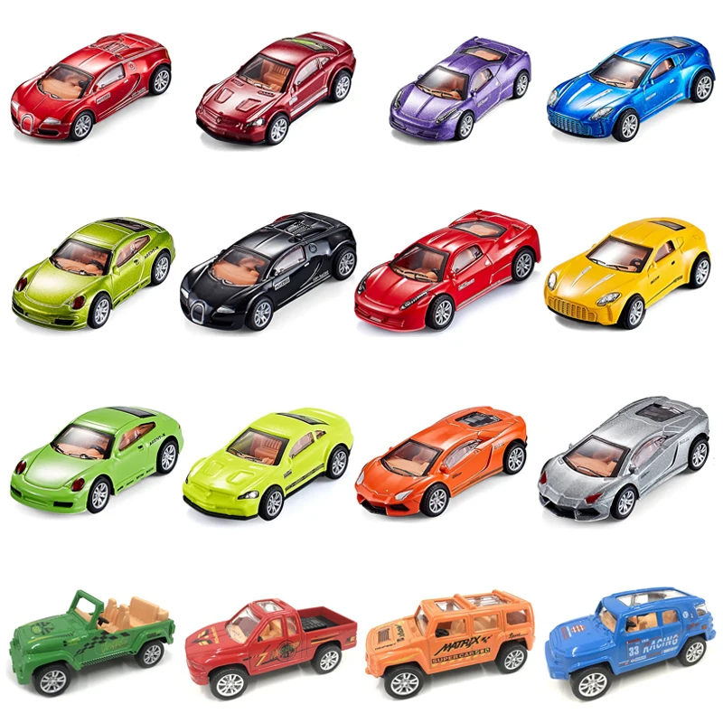 1/64 Diecast Model Car Diecast Model Car Toys Promotional Vehicles Pull Back Toy Car
