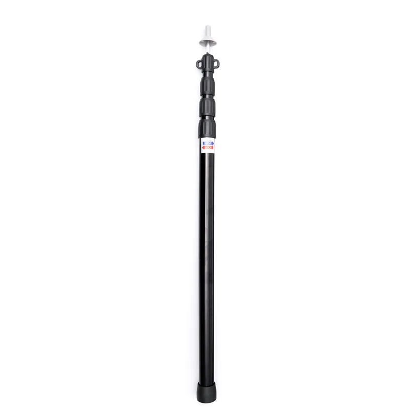4-sections telescopic aluminum awning poles 90-280cm dia 30mm/27mm/24mm/21mm aluminum camping tarp tent poles